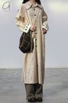 MUTEDANCE stand collar dyed textured jacket MD23FW57 bare color PM102
